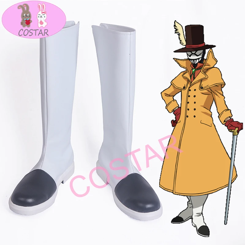 

COSTAR Anime My Hero Academia Cosplay Shoes Mr Compress Cosplay Boots Halloween Party Boku no Hero Academia Daily Leisure Shoes