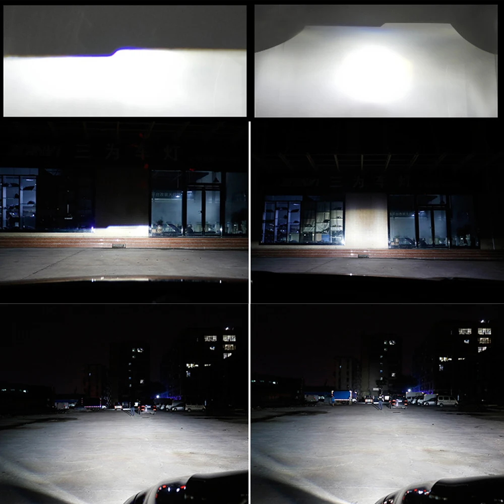 Линза Bi LED проектора 28 Вт 3 0 дюйма двойная микросхема модификация автомобильного