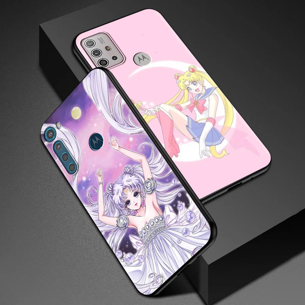 anime girl magic girl for motorola one fusion case for moto g10 g9 g8 plus play power one g20 g30 g40 g50 g60 edge20 phone shell free global shipping