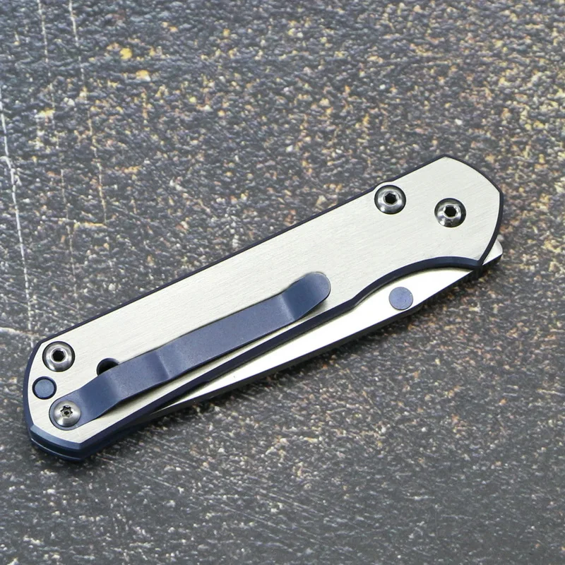 TIGEND small sebenza 21 Универсальный складной нож D2 лезвие титановый узор Ручка Кемпинг Охота Карманный фрукты Ножи EDC инструменты