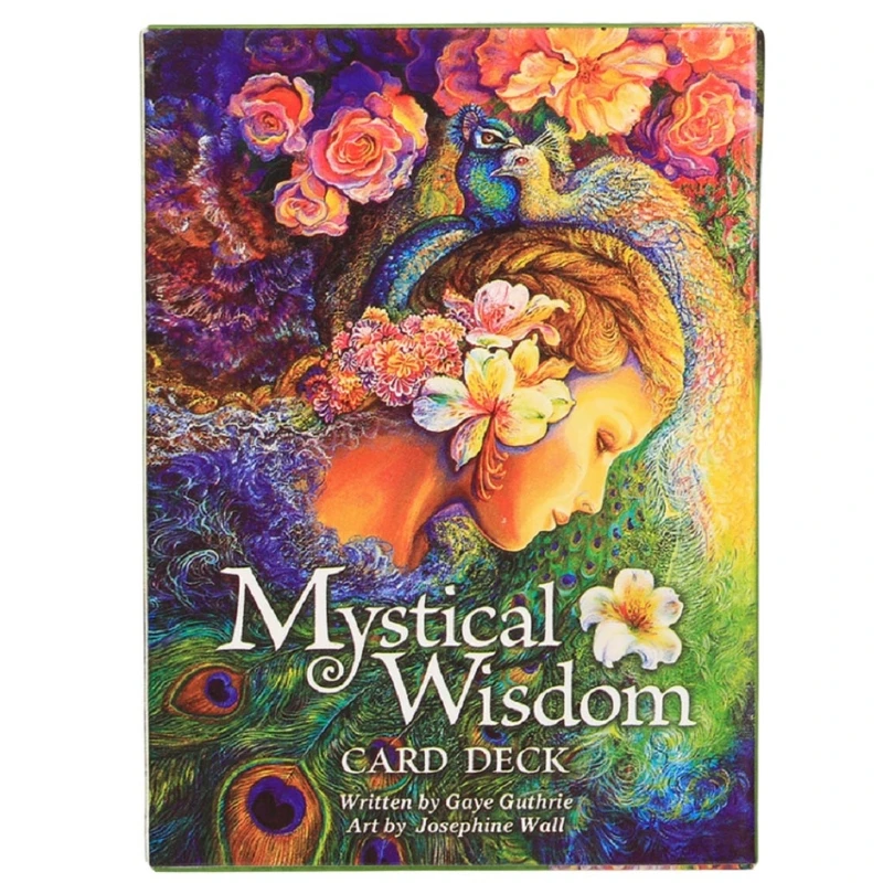 

46 Cards Deck Mystical Wisdom Tarot Family Party Board Game English Oracle Card PXPF Tarot Cards