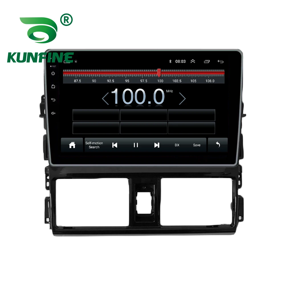 Автомобильный радиоприемник для Toyota Vios/Yaris 2013 2016 Octa Core Android 10 0 автомобильный DVD