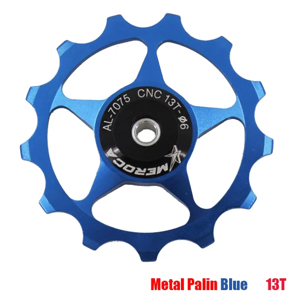 MTB Mountain Bike Road Bicycle Jockey Wheel 13T Aluminum Alloy Rear Derailleur Pulley Metal Bearing Guide | Спорт и развлечения