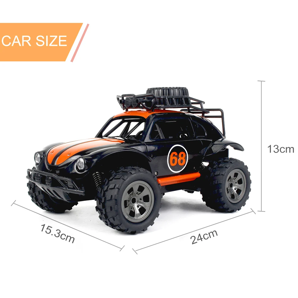 2.4G 2WD KY-1816A RC Truck1/18 Scale Crawler Off-road Truck Infinite Speed Car Solid Durable Toys for Kids Adults | Игрушки и хобби