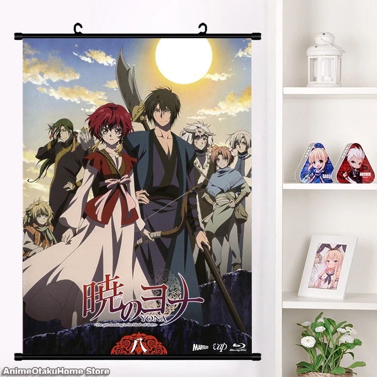 Короткая футболка с героями из японского аниме Akatsuki no Yona сын Хаку Юн Kijia шина Jieha