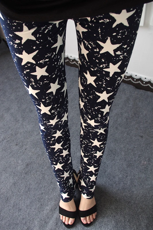 

China Cheap Leggings Women Casual Autumn Leggins Stretchy Slim Jeggings Sexy Punk Gothic Leggings Cartoon Print Women Pants