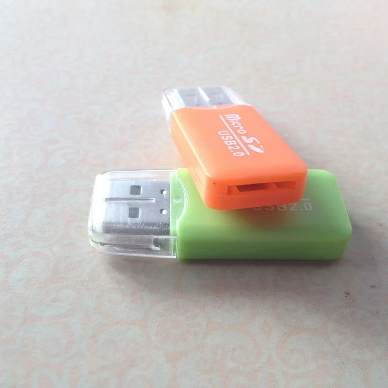 Высокоскоростной мини USB 2,0 Micro SD TF T-flash считыватель карт памяти адаптер для ПК ноутбука Usb кардридер