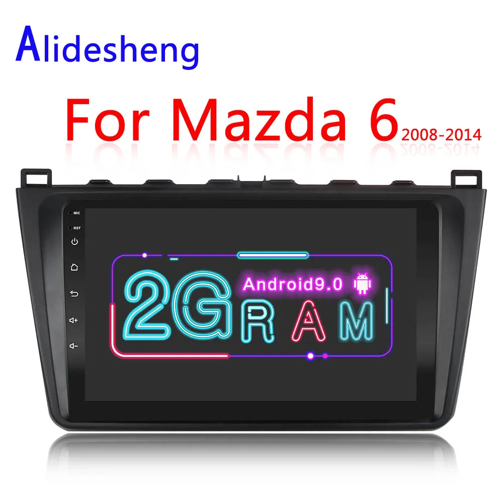 Головное устройство на Android 2 Гб ОЗУ аудио GPS навигация для Mazda 6 2008 2009 2010 2011 2012 2013 2014