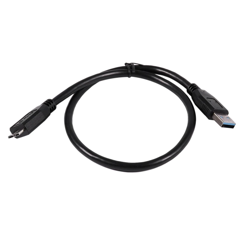 USB 3.0 Male A to Micro-B Data cable for external HDD Hard Drive Black | Электроника