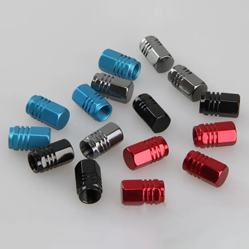 Цветной алюминиевый сплав колпачок клапана автошины пыленепроницаемый