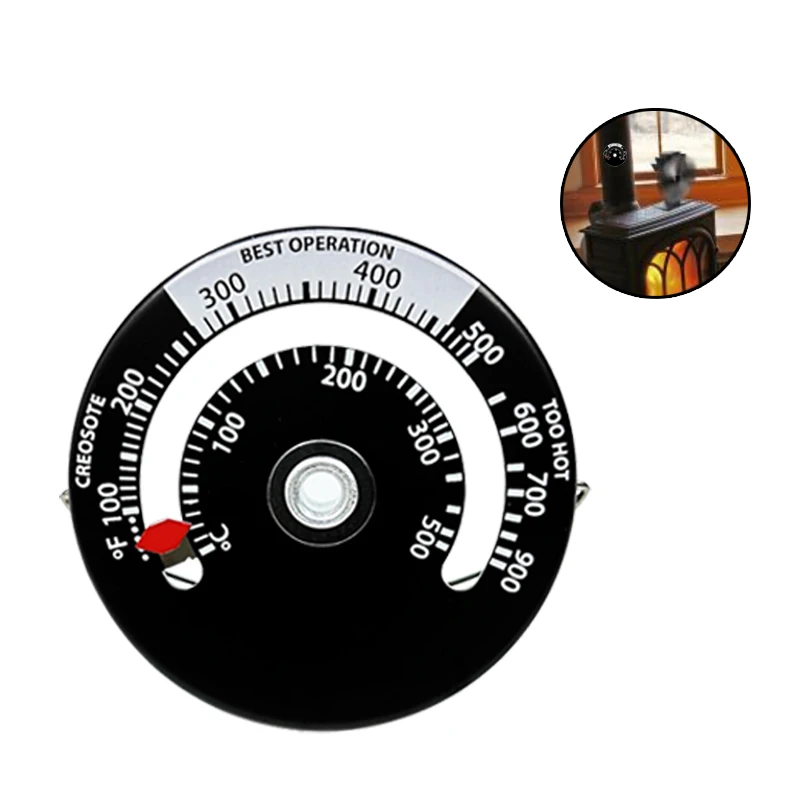 Магнитная дровяная горелка трубный термометр индикатор горения | Инструменты