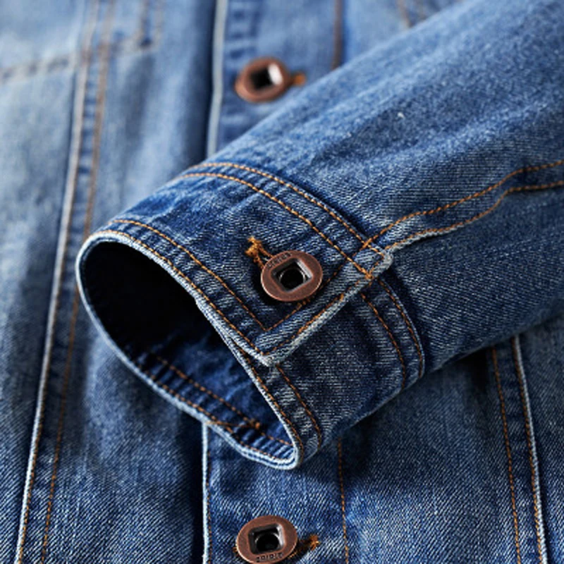 Новинка 2020 Повседневная облегающая Мужская джинсовая куртка женская бомбер