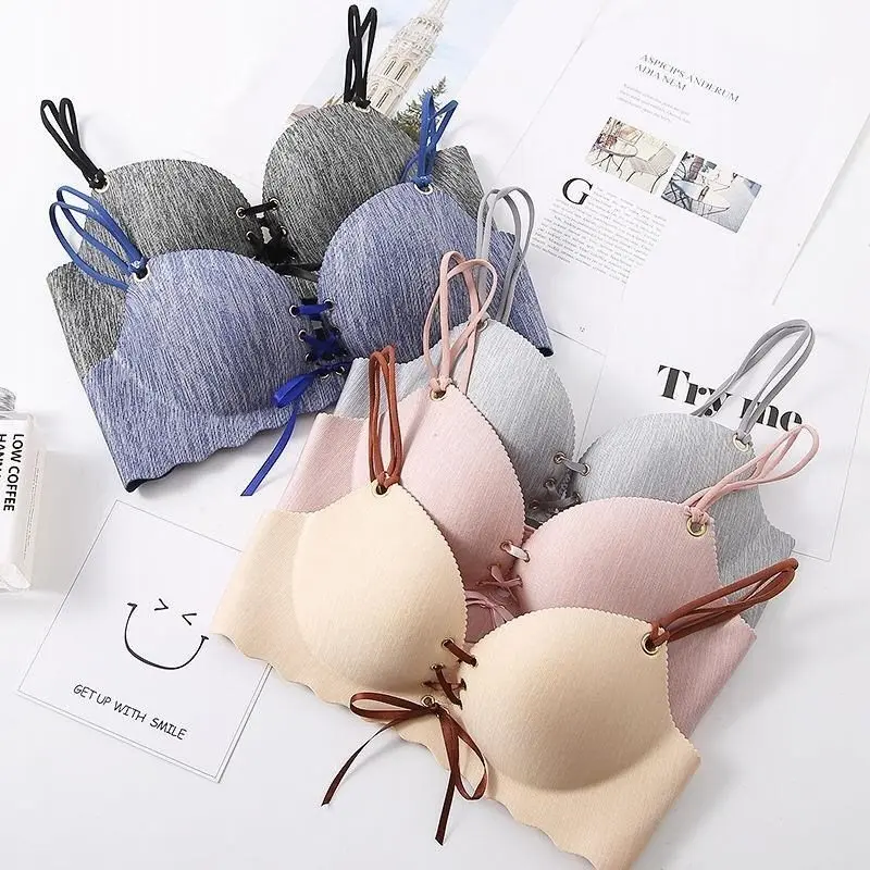 Бесшовный сексуальный бюстгальтер женские модные бюстгальтеры пуш ап без