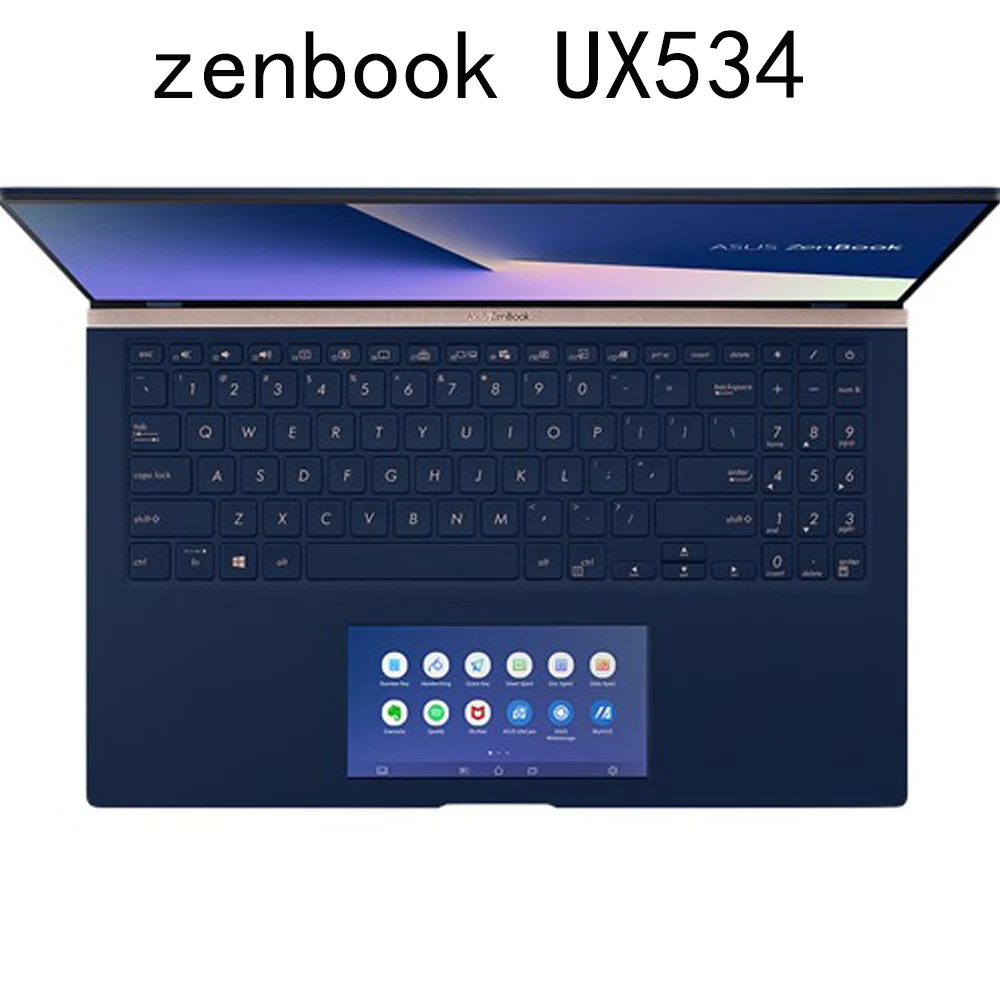 Защитные чехлы для клавиатуры ASUS zenbook 15 UX534ftc UX534FT F FA UX534 UX 534 UX533 6 дюйма прозрачный