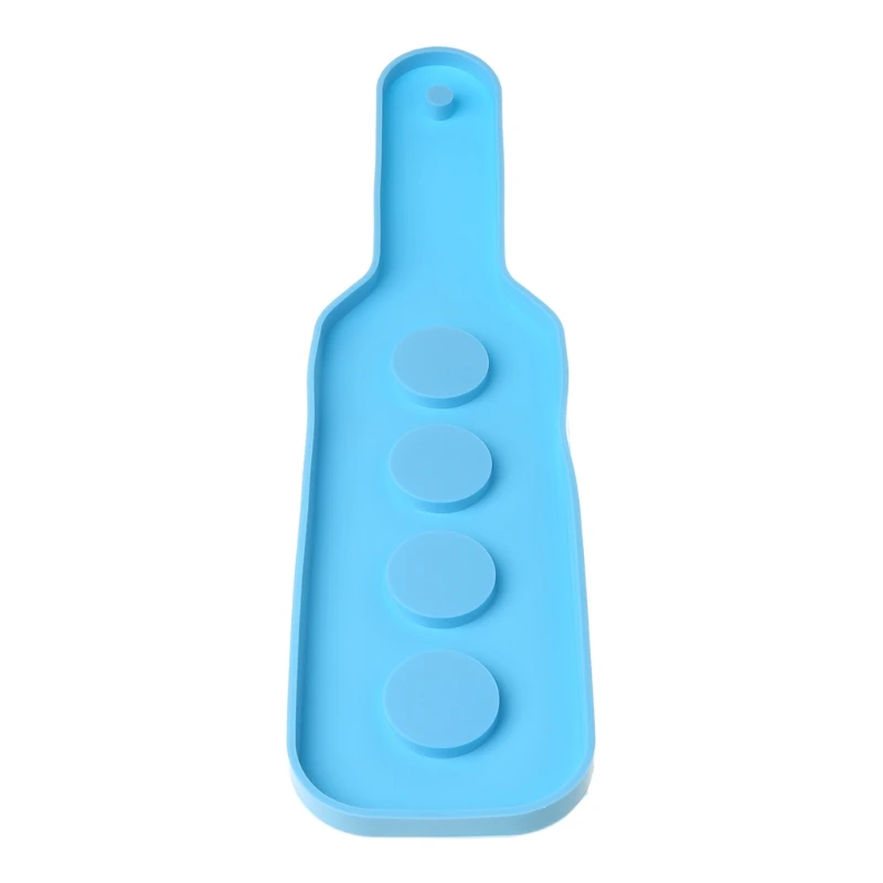 

13MC Four-holes Wine Glass Holder Rack Epoxy Resin Mold Silicone Mould DIY Crafts Casting Tools