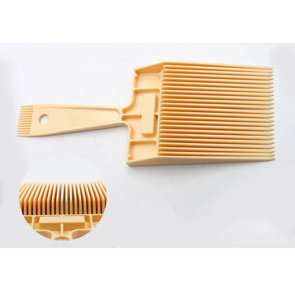

Hair Pick Comb Hair Comb Bubber Level Flat Top Comb with Wide Tooth Hair Dyeing Comb Salon Hairdressing Tools for Barber Clipper