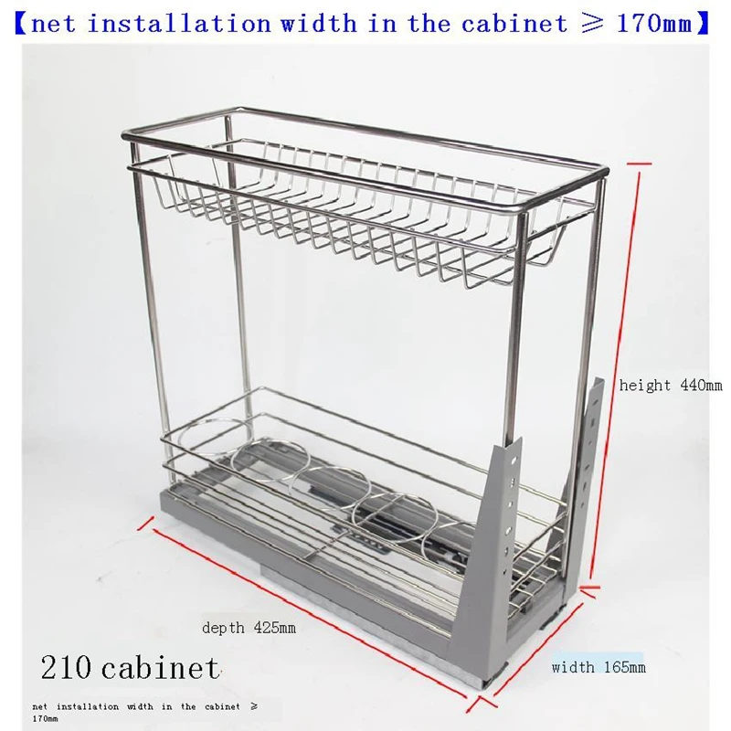 Organisadores Para Armario De Cosina Rangement Pantries органайзер для кухни из нержавеющей стали Cocina