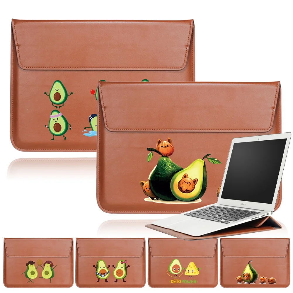 

Laptop Bag for 11 13 14 15 Inch Sleeve Bag for Macbook Air 11" 13"/pro 15 Leather Case Huawei MateBook D15 ASUS Dell Notebook