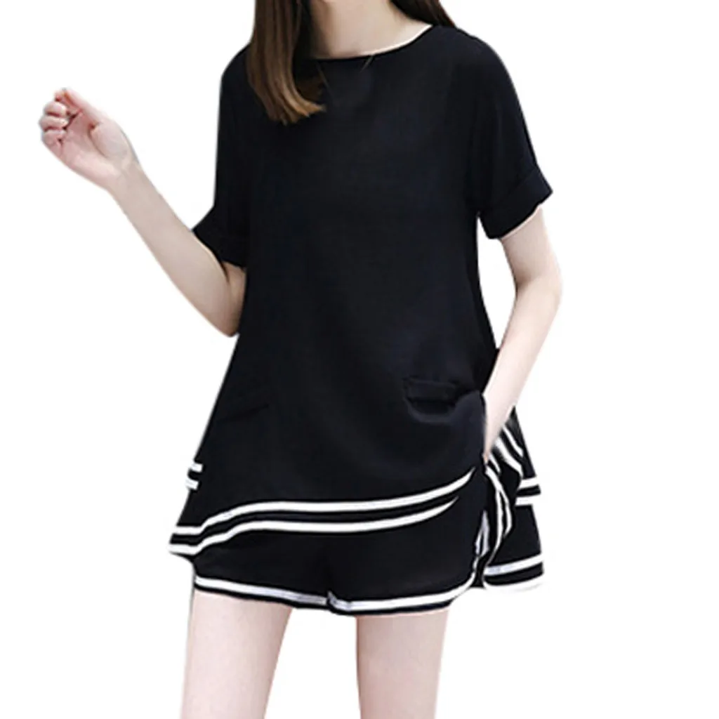 Женское Повседневное платье SAGACE однотонное свободное мини-платье с коротким