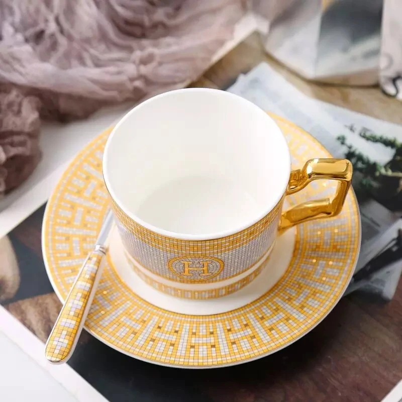 

Coffee Set Coffe Cups Tea Set Porcelain Bone China Drinkware Coffee Cups And Saucer Sets Ceramic Birthday Gift Free Shipping