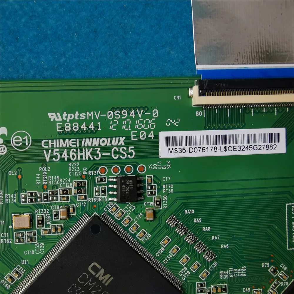 Good-working T-CON Logic Board Card Supply V546HK3-CS5 For 55inch TV 55E550E 55E550D 55E65SG 3D55A5000I 3D55A6000I LED55X5000DE