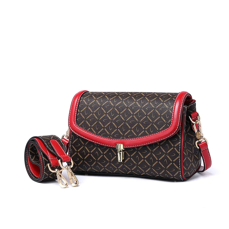 

Bags women 2020 new middle-aged women's bags European and American fashion presbyopic one shoulder messenger bag mommy bag