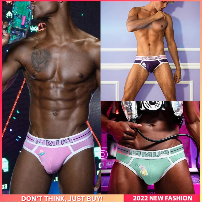 

3Pcs Popular Cotton Comfortable Gay Sexy Men's Panties Briefs Men Underpants Innerwear Jockstrap Underwear Man Brief Bikini