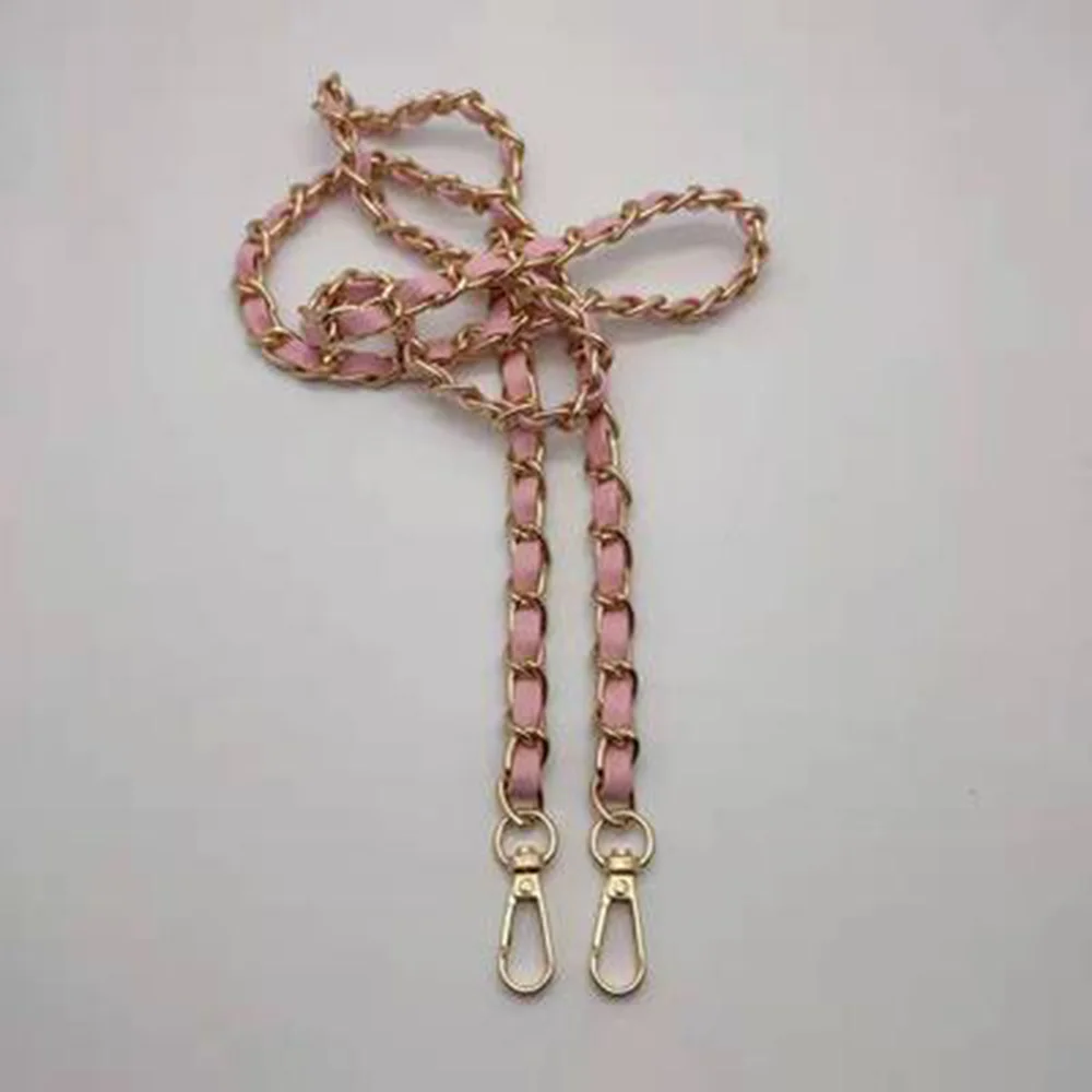 

2021 New 1pcs 110cm Bag Chain Repalcement Shoulder Bag Strap Pu Leather Long Belts Handbag Chain Strap Women Bag Accessories