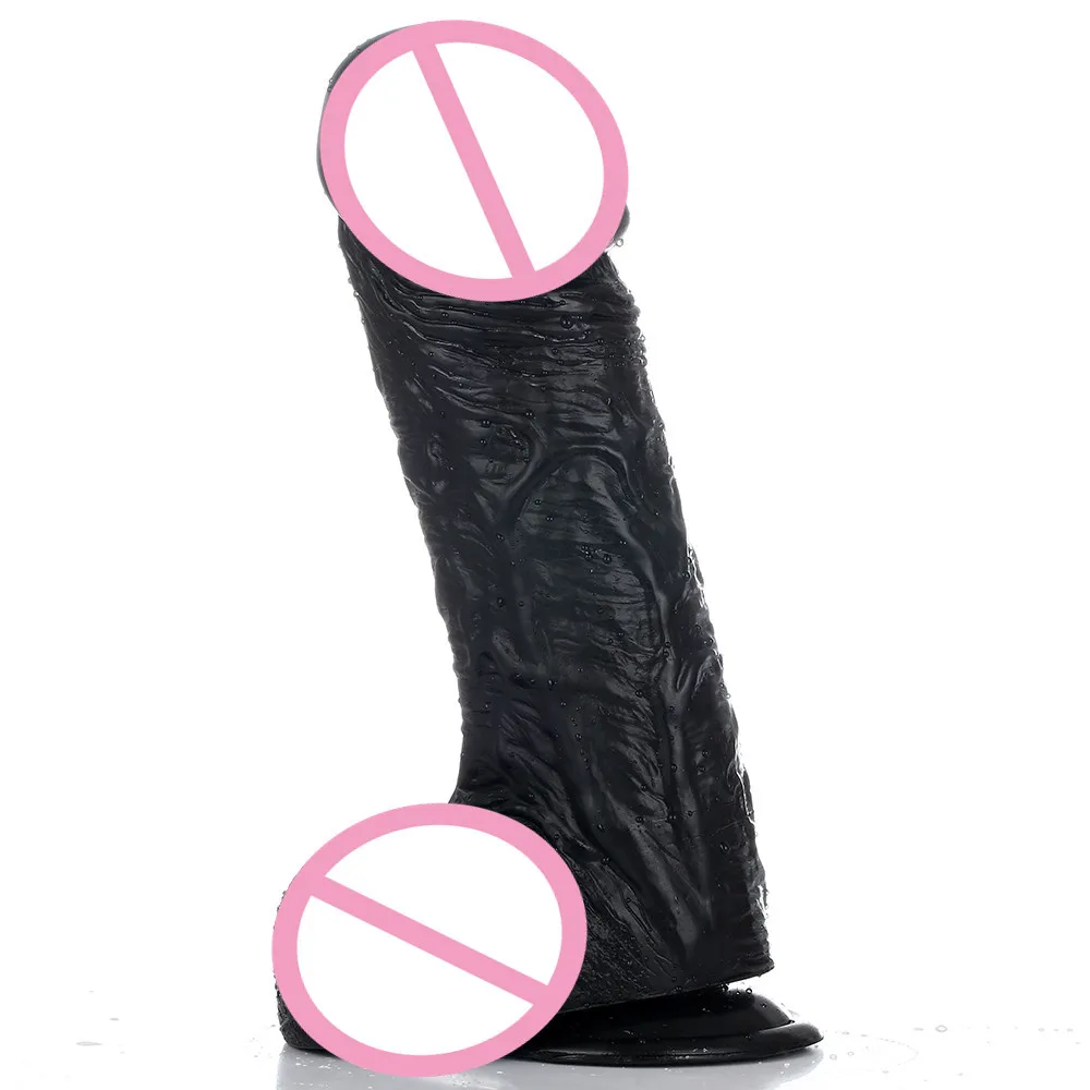 Супер огромный толстый большой фаллоимитатор присоске мужской искусственный