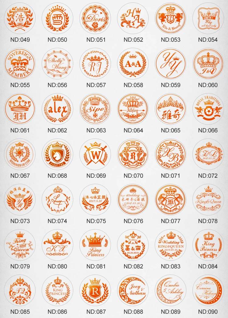 Печать для тиснения на заказ без держателя персонализированная печать букв