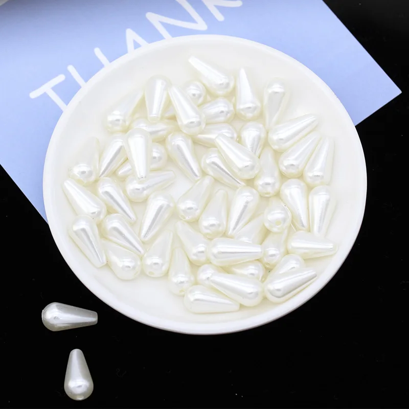 100p акриловые груша с капелькой слезинкой искусственный мех пришить жемчуг