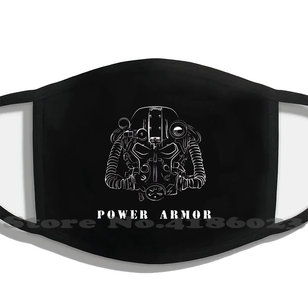 

Power Armor Gaming Tshirt Fashion Trendy Filter Masks Face Mask Gamble Gaming Gamer Gamers Apocalypse Gambler Esports Headset