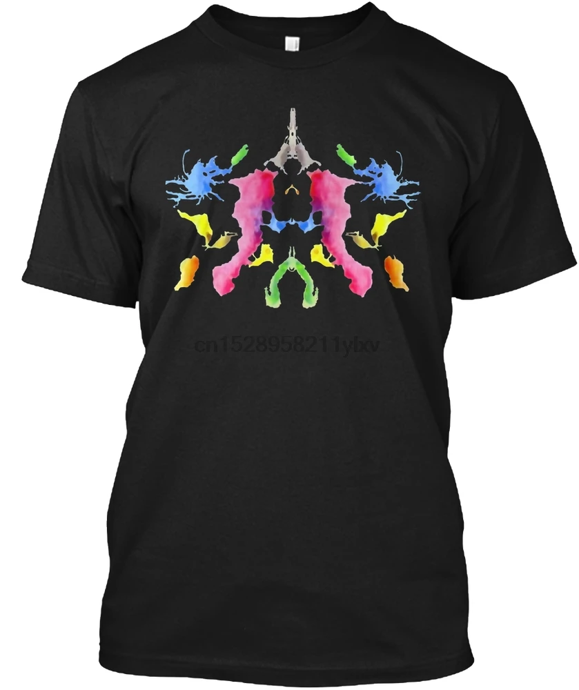 Мужская футболка Rorschach Inkblot Card X футболки женская футболка|Мужские футболки| |