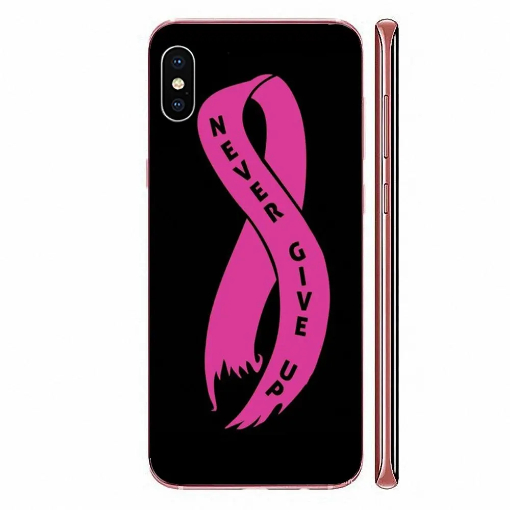 Раковая розовая лента для девушек Huawei Honor 5C 5X 6A 6X 7 7A 7X 8 8A 8S 8X 9 10 30 Lite Pro Y6 II Y7 Y9 Prime 2019 |