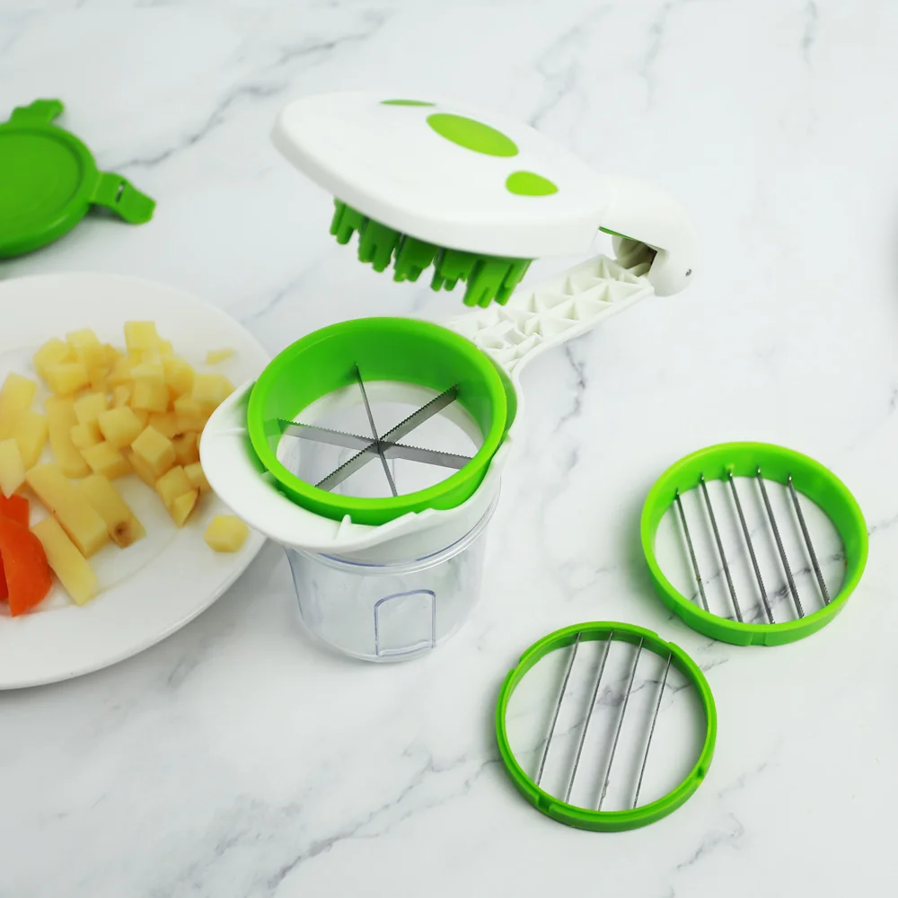 Овощерезка 5 в 1 кухонная Овощечистка из пищевого пластика измельчитель для