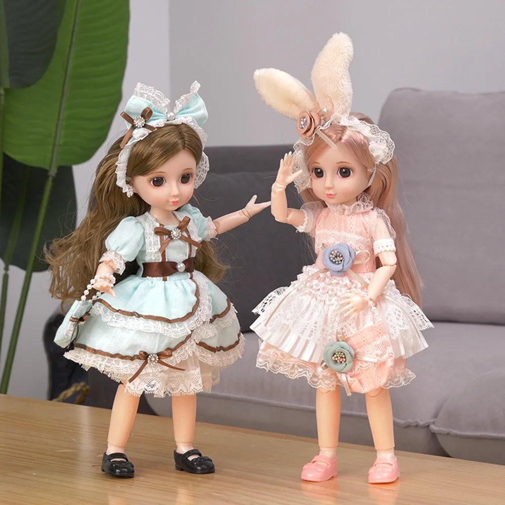 

Aidolla 1/6 BJD Doll Clothes DIY Dolls Accessories Movable Joint Princess Dress Suit Fashion Girl Toy Doll Gift DIY Clothes