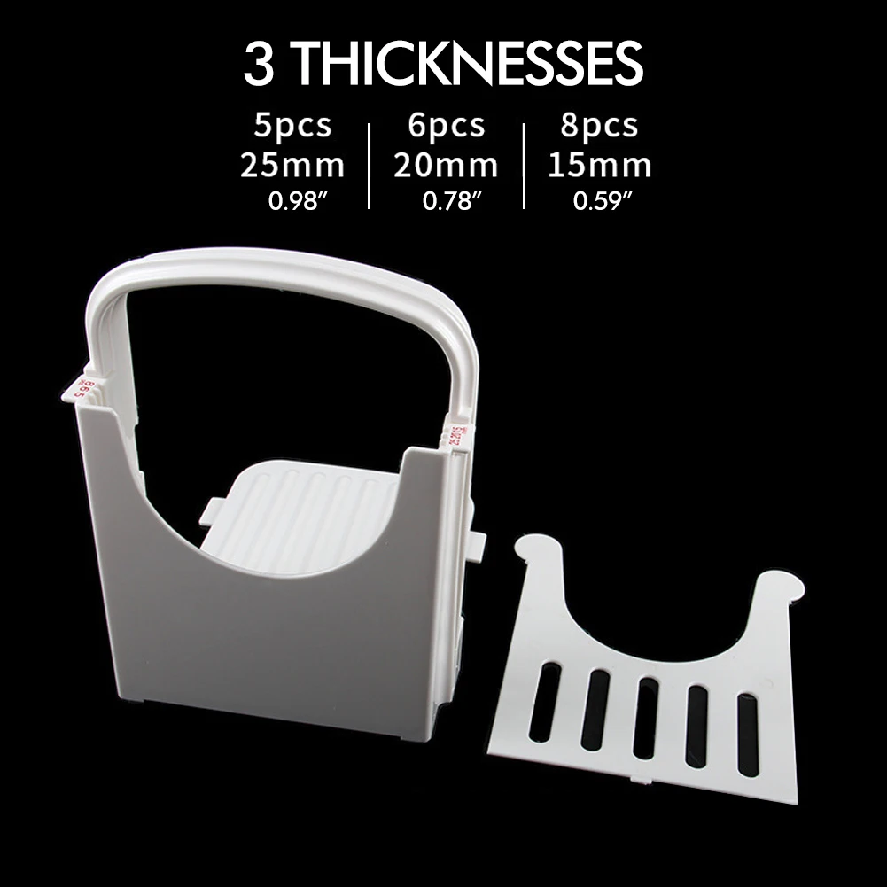 

Bread Slicer Cutting Bagel Toast Slicer Bin Safe Kitchen Tool With Guide For For Homemade Sandwich Kitchen Accessories Practical