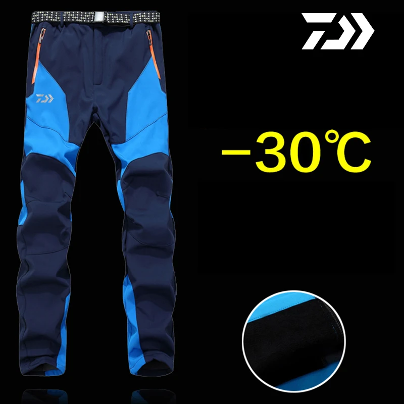

Daiwa PureLeisure Man Sports Winter Fishing Waterproof Camping Outdoor fishing Pants -30 Degree Fishing Softshell Trouser S-3XL