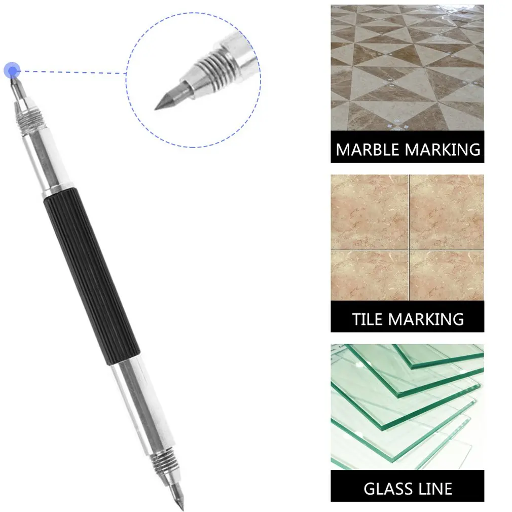 

Diamond Metal Marking Engraving Pen Tungsten Carbide Tip Scriber Pen for Glass Ceramic Metal Wood Carving Hand Tools