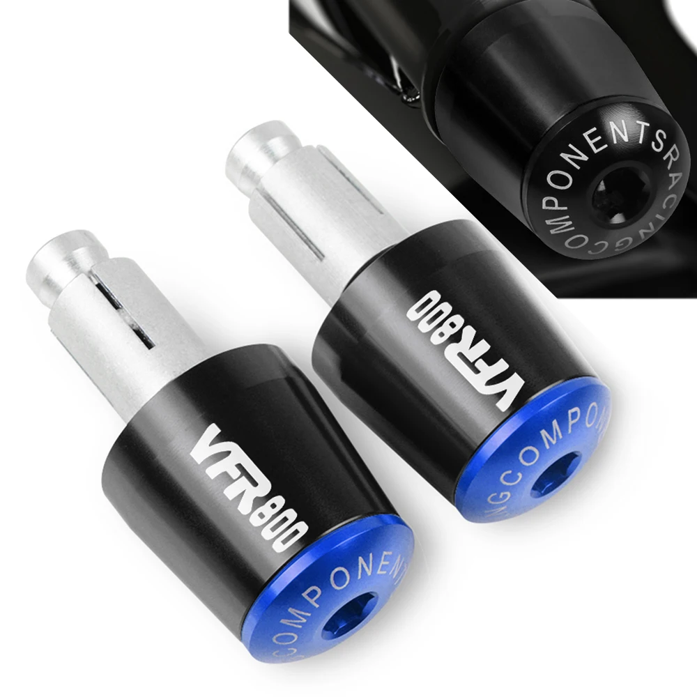 

For Honda VFR800/VFR800F/VFR 800 VTEC/Fi/W1 7/8" 22MM CNC Aluminum Motorbike BAR END CAP Handle Bar Cap End Plugs VFR800F