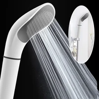 high quality pressure rainfall shower head white shower head water saving filter spray nozzle high pressure water saving