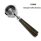 51 мм 2 уха кофейный бесдничный портативный фильтр для замены фильтра Delonghi корзина ECP33.21 ECP35.31 аксессуары для кофе бариста