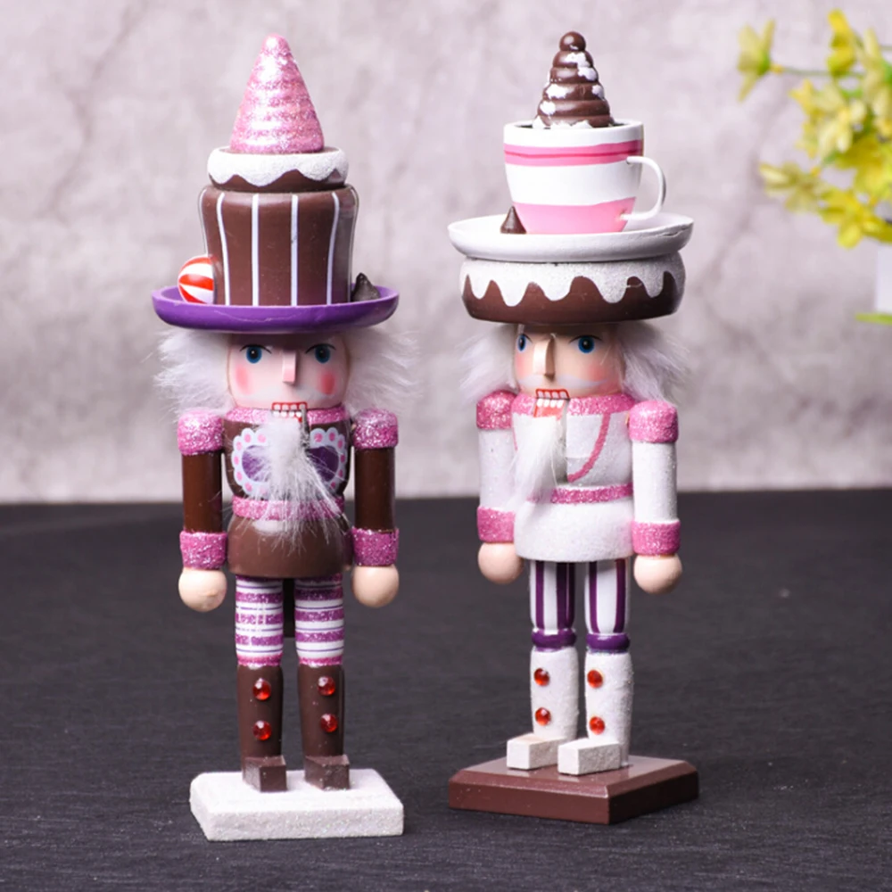 Рождественский Щелкунчик Кукольный Миниатюрный Декор мороженое милый солдат