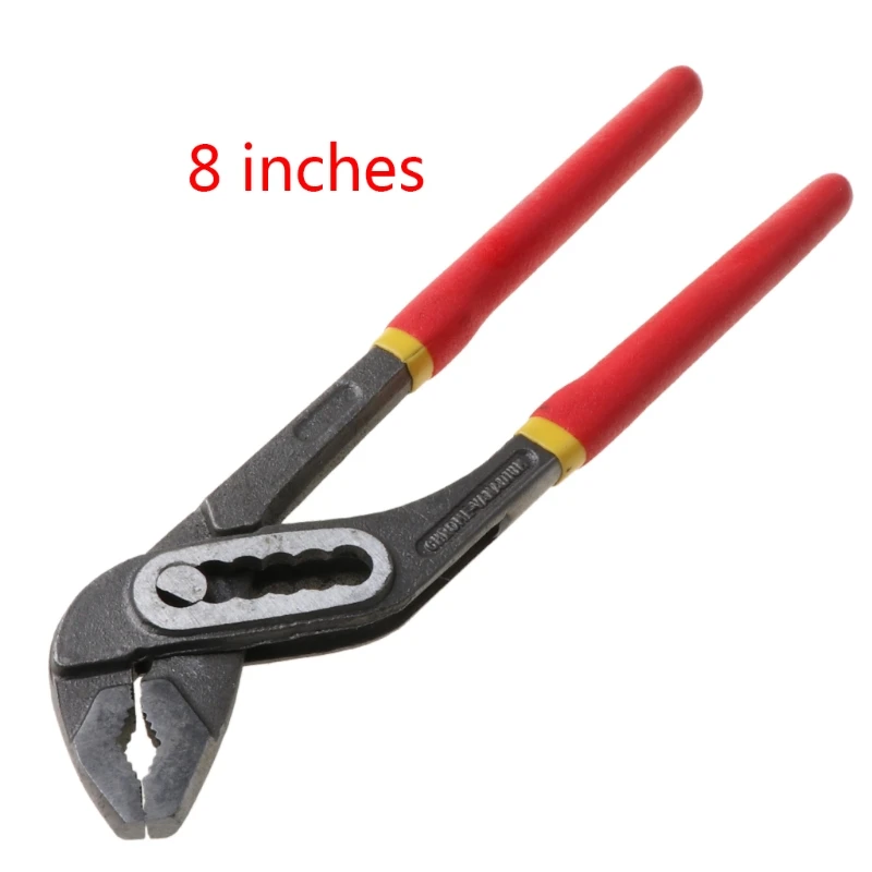 

8/10/12 дюймов плоскогубцы для водяного насоса быстросъемные сантехнические плоскогубцы с прямыми губками плоскогубцы для соединения канаво...