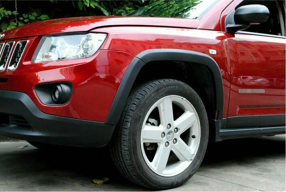 Новинка 10 шт. колёса для крыльев Chuang Qian защитная крышка молдинг Jeep Compass 2011 2018 2.0L