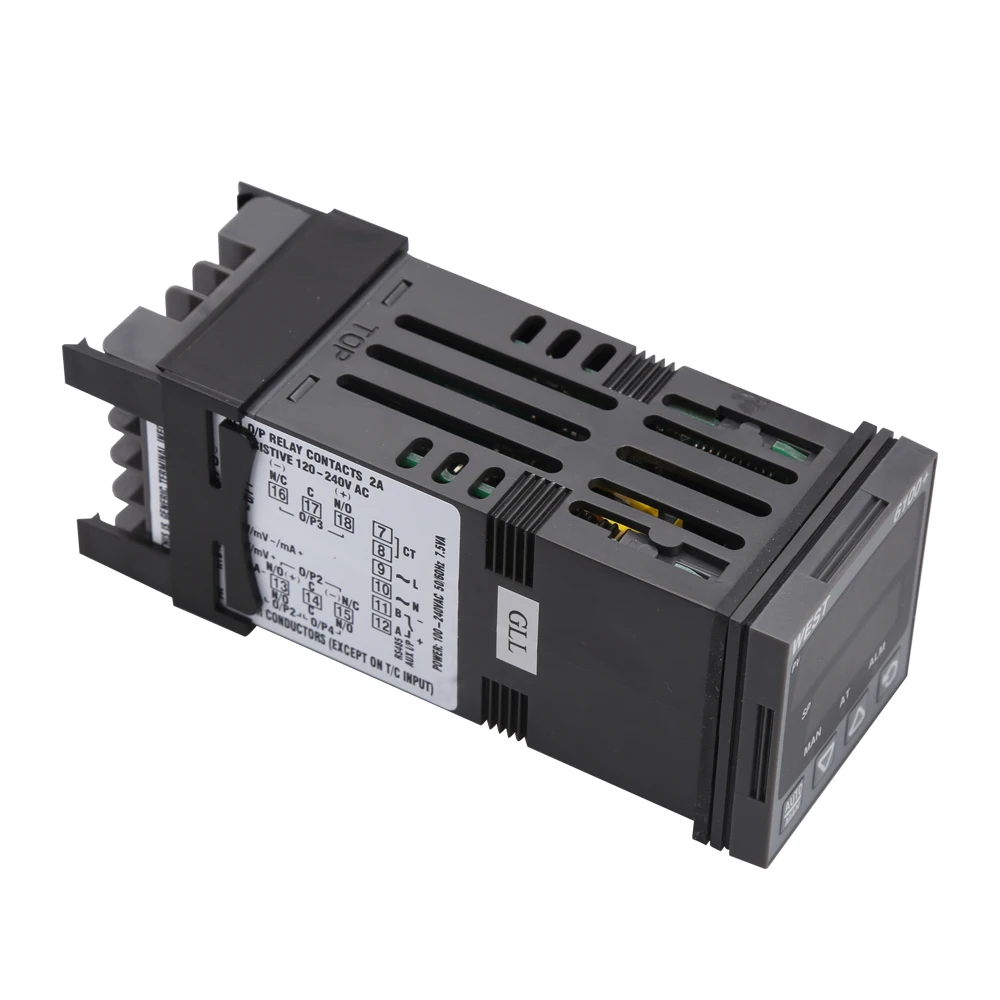 WEST P6100-2110002 великобритании бренд сигнализации термостат для штриховки машины два-цифровой дисплей регулятор температуры