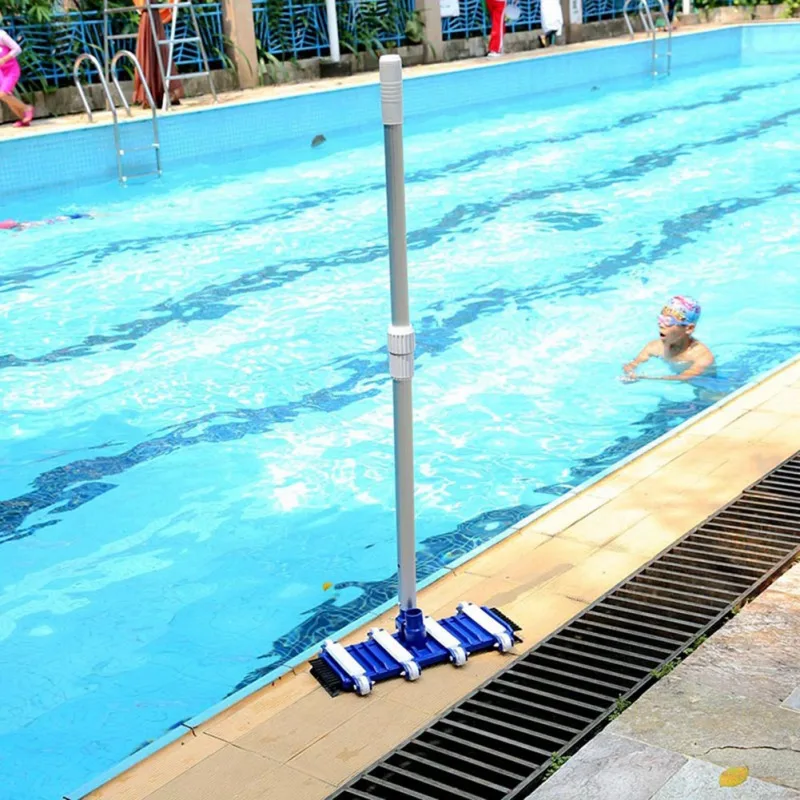 

Swimming Pool Vacuum Flexible Durable Pool Brush Head Handle Replacement Cleaning Equipment Underwater Cleaner Tool Handle