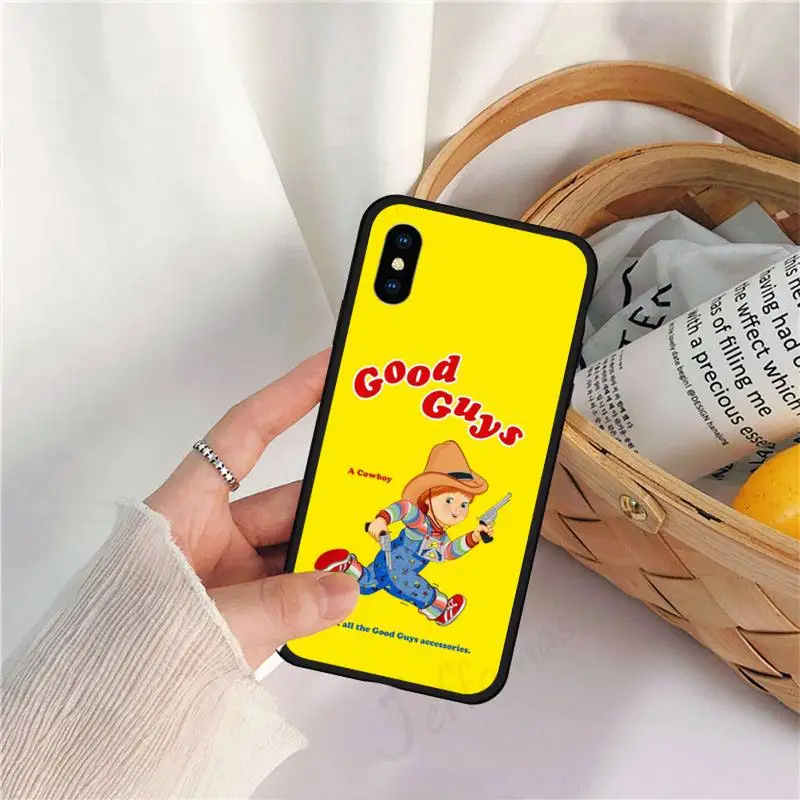 

Chucky Good Guys horror cartoon movie Phone Case for iPhone 11 12 mini pro XS MAX 8 7 6 6S Plus X 5S SE 2020 XR
