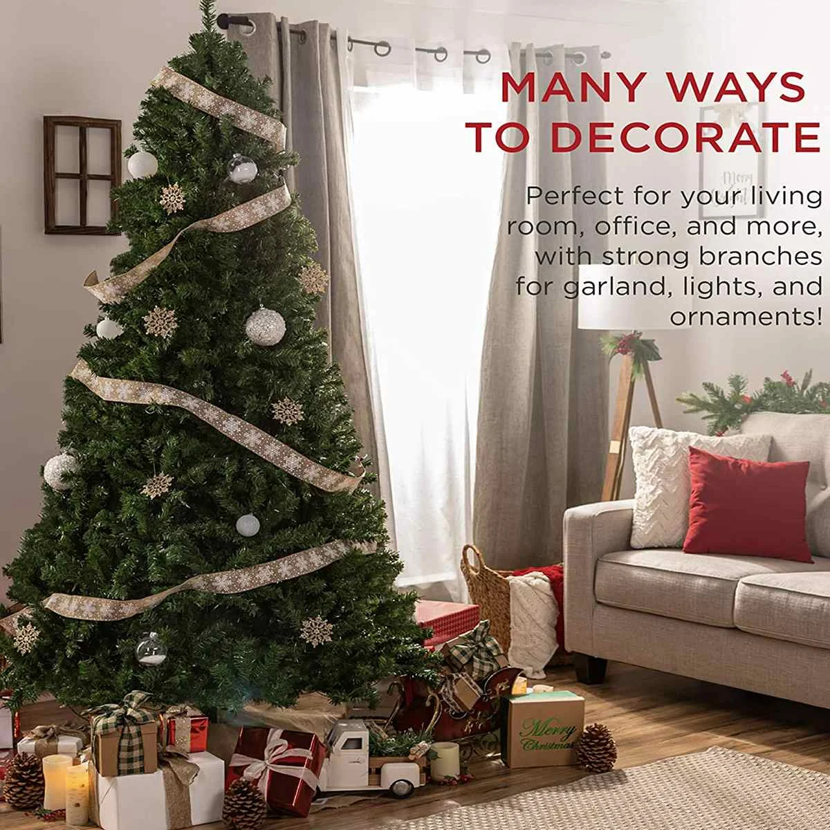 

1300 футов новая искусственная Праздничная Рождественская елка из ПВХ полная елка наконечников украшение для дома офивечерние ринки с/тверд...