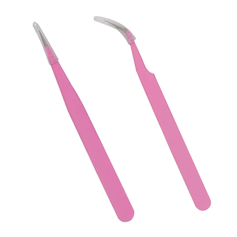 Пинцет для наращивания ресниц из нержавеющей стали |